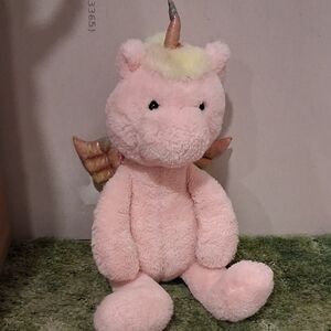 Pink Unicorn Plush Toy